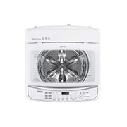 LG 11 Kg Top Load washing Machine, White Colour, TurboWash3D™, Steam, Tub Clean,  Full Stainless Steel Tub, ThinQ™, WTS11HHWK