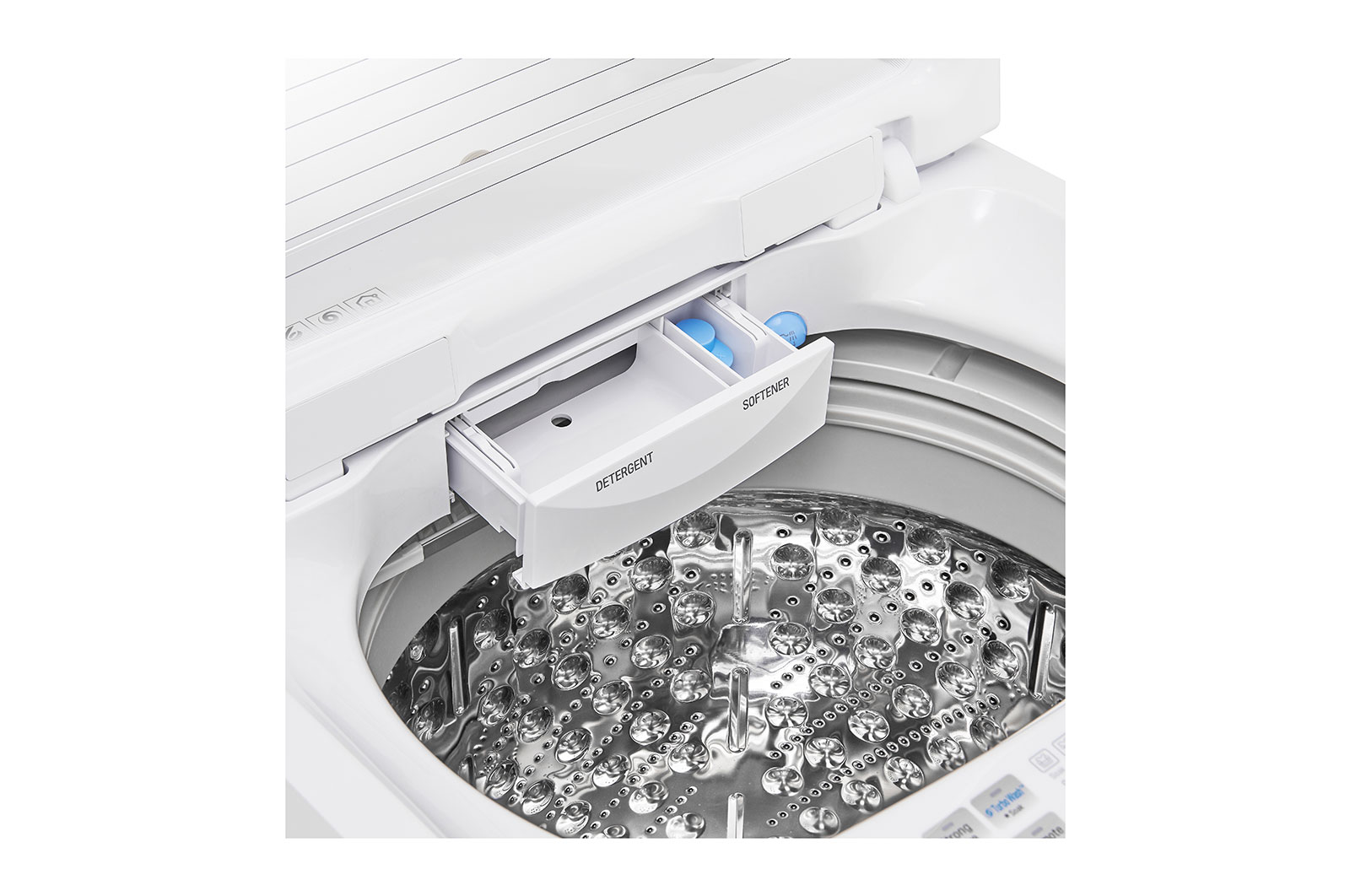 LG 11 Kg Top Load washing Machine, White Colour, TurboWash3D™, Steam, Tub Clean,  Full Stainless Steel Tub, ThinQ™, WTS11HHWK