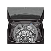 LG 16 Kg Top Load washing Machine, Middle Black Colour, TurboWash3D™, Steam, Tub Clean, Full Stainless Steel Tub, Pre-Wash+, ThinQ™, WTS16HHDK