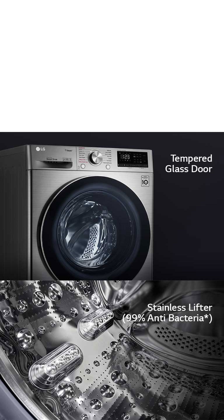 Lg tempered glass washing outlet machine