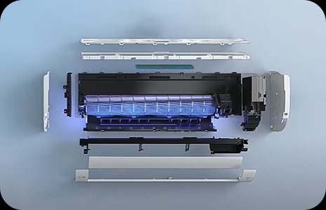 This image describes the Air Care Complete System.
