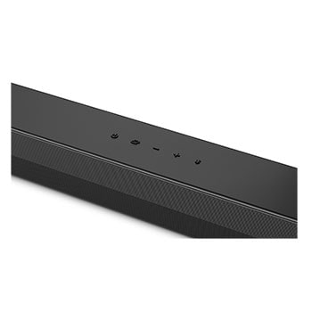 Top angled view of the center of LG Soundbar S45TR