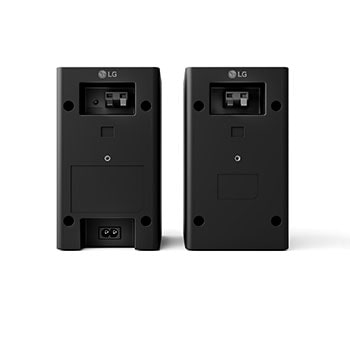 Back view of Rear Speakers