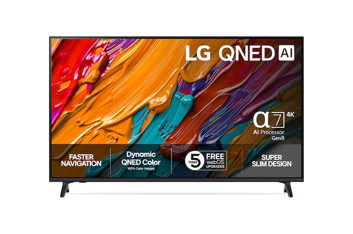 50-tums LG QNED AI QNED7E 4K Smart TV 2025