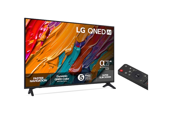 50-tums LG QNED AI QNED7E 4K Smart TV 2025
