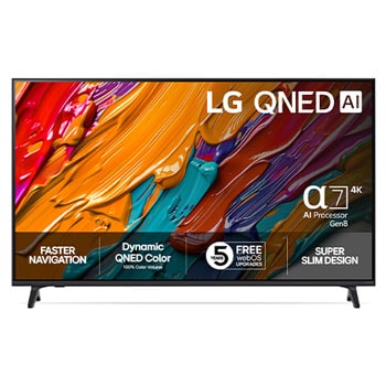 50-tums LG QNED AI QNED7E 4K Smart TV 2025