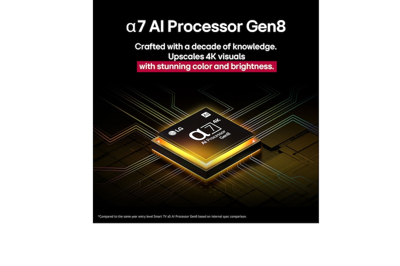 Top right perspective view of LG QNED evo QNED85 TV