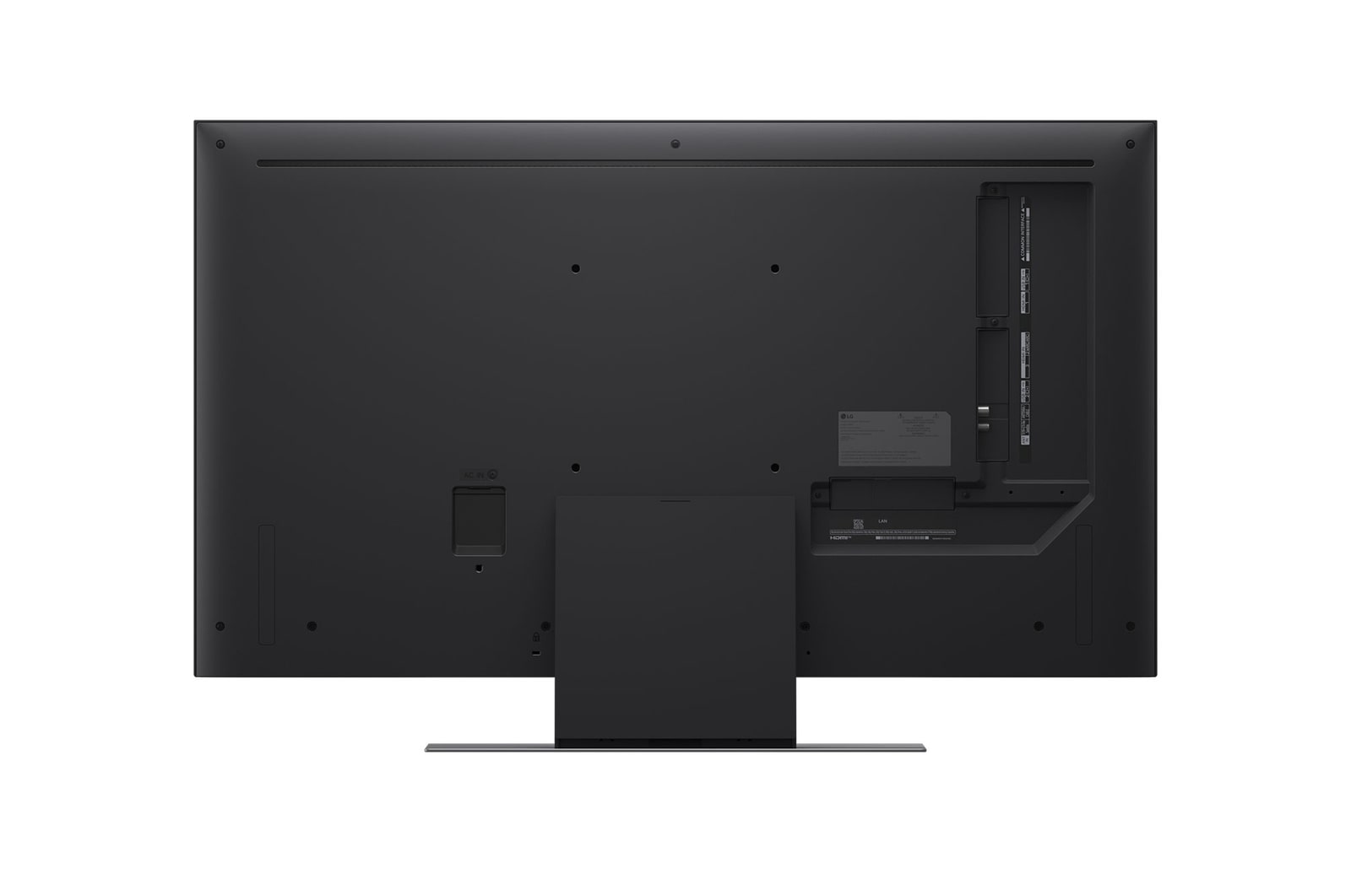 Port view of LG QNED evo QNED85 TV