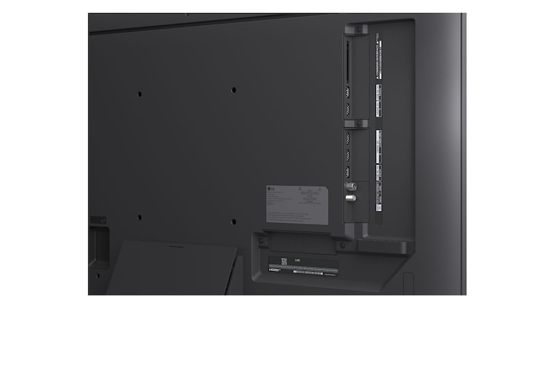 Top perspective view of LG QNED evo