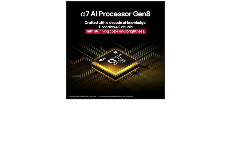 Top right perspective view of LG QNED evo QNED85 TV