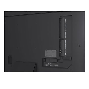 Port view of LG QNED evo QNED85 TV