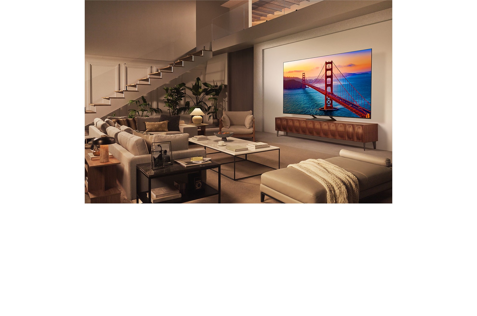 LG 65 tums LG QNED MiniLED AI QNED87 4k Smart TV 2025, 65QNED87A6B