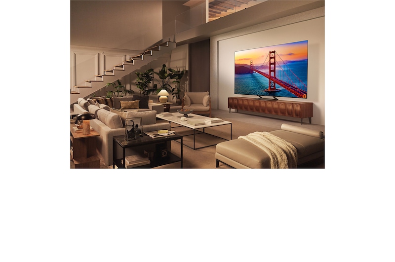 LG 65 tums LG QNED MiniLED AI QNED87 4k Smart TV 2025, 65QNED87A6B