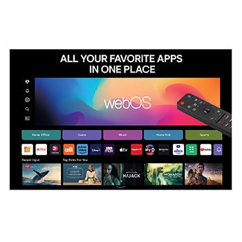 LG 65 tums LG QNED MiniLED AI QNED87 4k Smart TV 2025, 65QNED87A6B