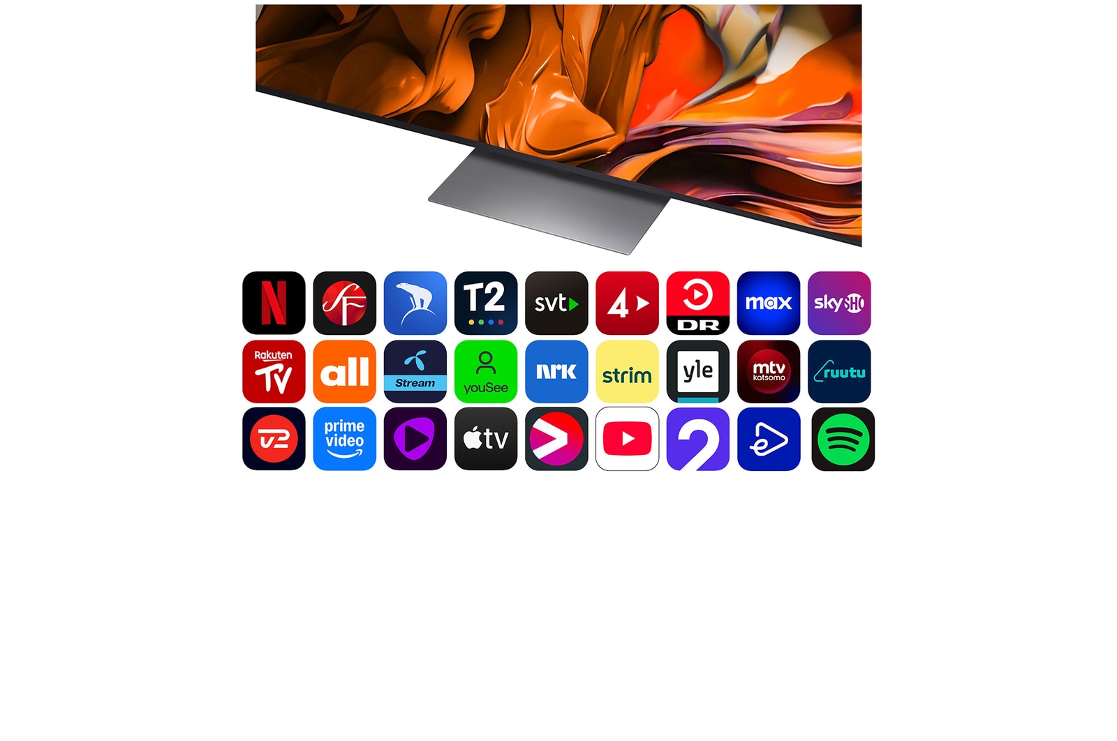 LG 75 tums LG QNED MiniLED AI QNED87 4k Smart TV 2025, 75QNED87A6B