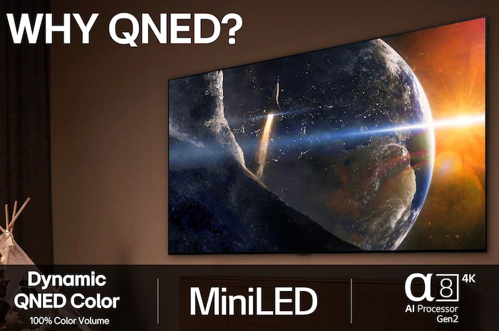 LG 43" QNED AI QNED8E 4K Smart TV 2025, 43QNED8EA6B