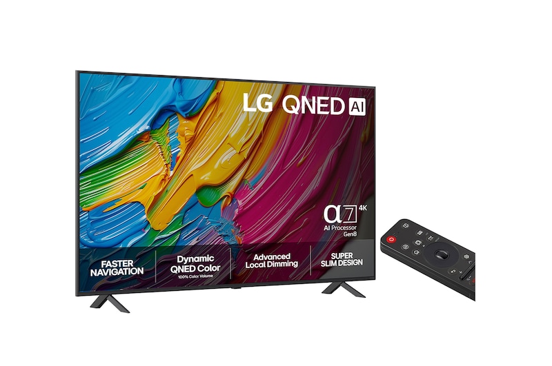 LG 55" QNED AI QNED8E 4K Smart TV 2025, 55QNED8EA6B