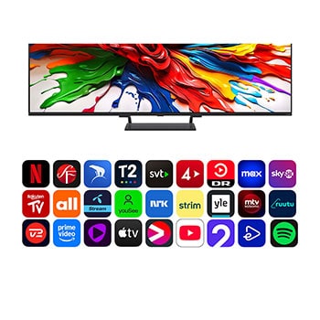 LG 65" QNED MiniLED AI QNED93 4K Smart TV 2025, 65QNED93A6A