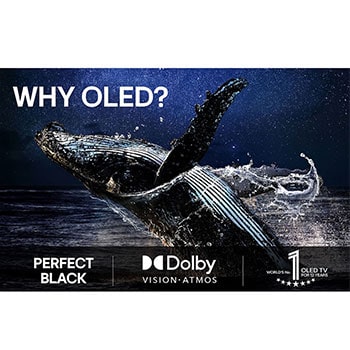 Vid utsikt över ett lyxigt vardagsrum i dämpade jordfärger. På väggen syns en LG OLED AI B5 4K Smart TV med ett konstverk på skärmen. En LG Soundbar är monterad under den.