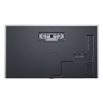 Närbild av en LG OLED TV-skärm som visar hur AI Search fungerar. Ett litet chattfönster är öppet som visar hur användaren frågade efter vilka sportspel som är tillgängliga. AI Search svarar via chatt och genom att visa miniatyrer av tillgängligt innehåll. En uppmaning att fråga Microsoft Copilot visas också.