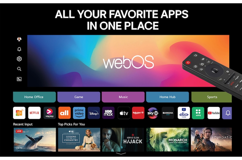 75-tums LG NanoCell AI NANO82 4k Smart TV 2025