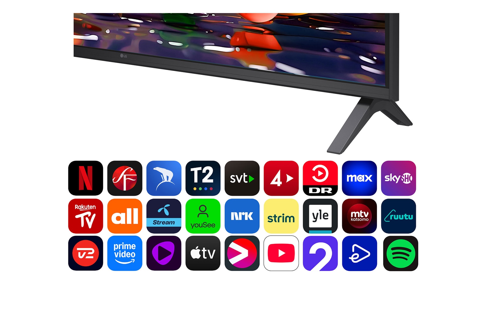 75-tums LG UHD AI UA74 4K Smart TV 2025
