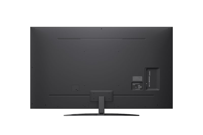 LG AI Magic Remote framför en LG TV-skärm. På skärmen visas en personlig hälsning från LG AI med anpassade nyckelord baserade på användarens sök- och visningshistorik. Vid fjärrkontrollen visas en ikon och etikett som visar att AI Concierge-funktionen är lättillgänglig med ett kort tryck på AI-knappen.