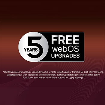 LG AI Magic Remote med AI-knappen markerad. Runt den visas de olika funktionerna som en användare kan komma åt från knappen. AI Voice ID, AI Search, AI Chatbot, AI Concierge, AI Picture Wizard, AI Sound Wizard. Texten förklarar att LG AI Magic Remote kompletterar din AI-upplevelse med en dedikerad AI-knapp och kan användas som en virtuell mus. Peka och klicka.