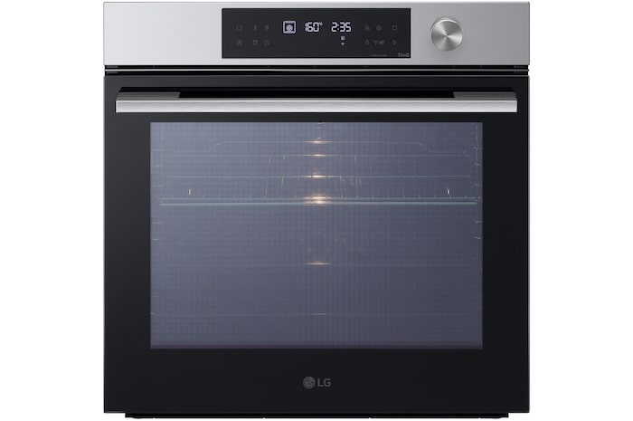 76L A+, Inbyggnadsugn i rostfritt stål med Instaview, rengöringssystemet Blue EasyClean samt teleskopskenor