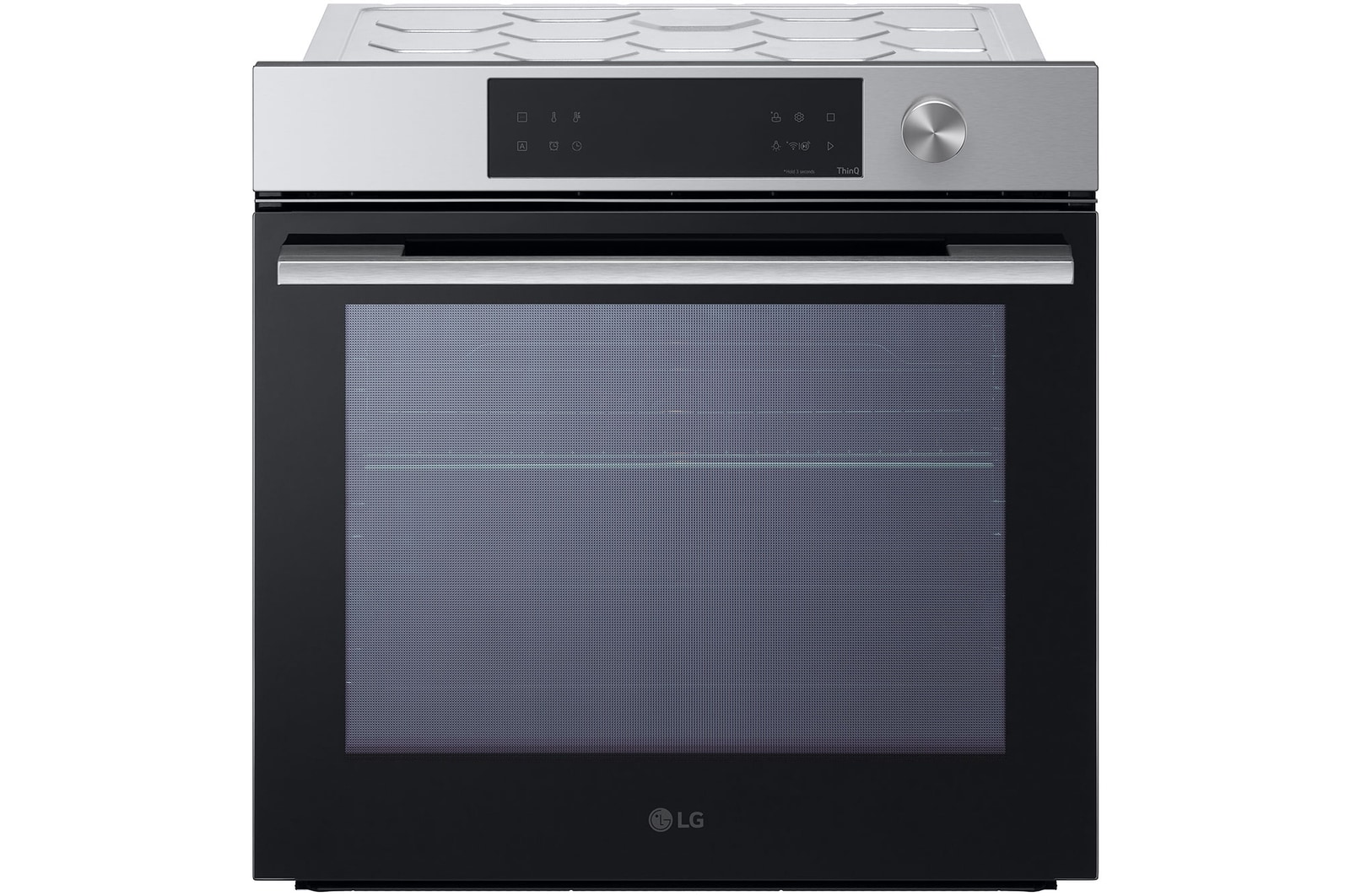 76L A+, Inbyggnadsugn i rostfritt stål med Instaview, rengöringssystemet Blue EasyClean samt teleskopskenor