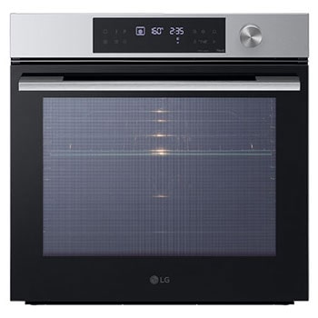 76L A+, Inbyggnadsugn i rostfritt stål med Instaview, rengöringssystemet Blue EasyClean samt teleskopskenor