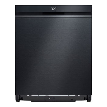 Vy framifrån av QuadWash™ inbyggd diskmaskin för 14 kuvert med TrueSteam™ Energy A-10% SDU587HM