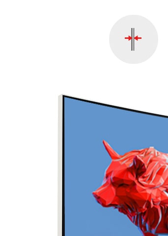 Den här skärmen är praktiskt taget kantlös på 3 sidor.