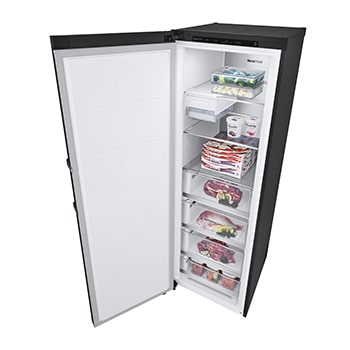 Open detail with foods