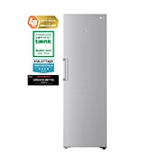 Vy framifrån av 386L Fristående kylskåp (Metal Sorbet) - Energiklass D, Door Cooling™, LINEARCooling™, FRESHBalancer™, Smart Diagnosis™ med Wi-Fi, GLM71MBCSF