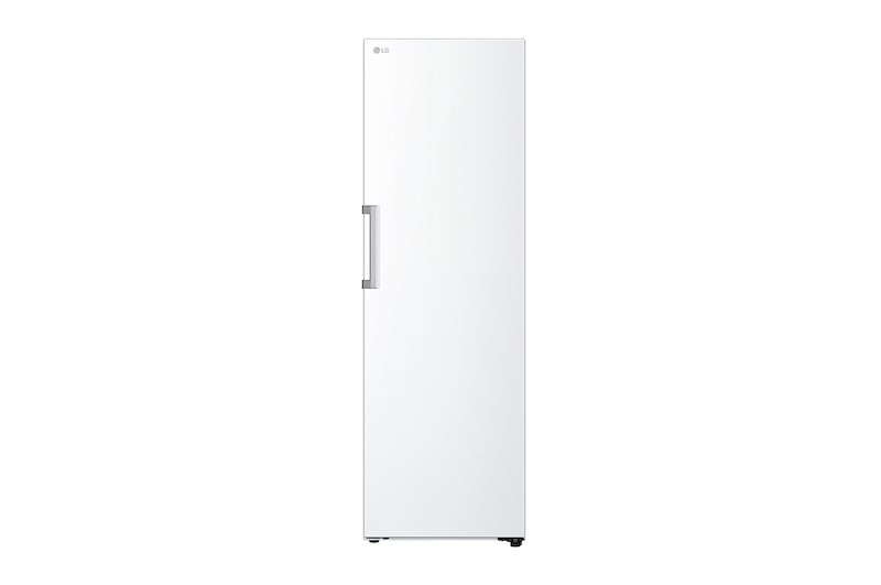 Vy framifrån av 386L Fristående kylskåp (Vit) - Energiklass D, Door Cooling™, LINEARCooling™, FRESHBalancer™, Smart Diagnosis™ GLT71SWCSF