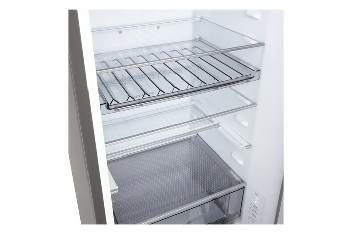 375L Bottom Freezer Refrigerator Prime Silver