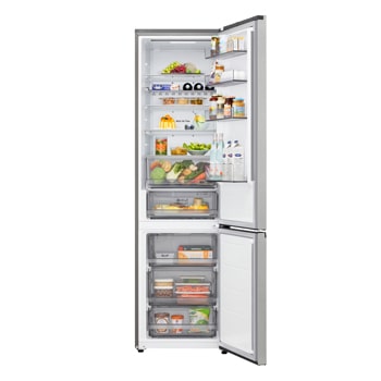 375L Bottom Freezer Refrigerator Prime Silver