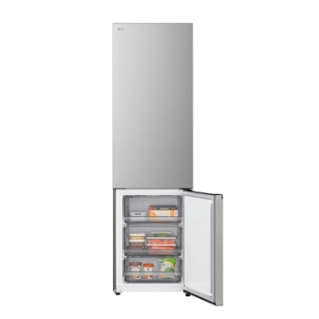 375L Bottom Freezer Refrigerator Prime Silver
