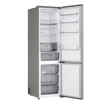 375L Bottom Freezer Refrigerator Prime Silver