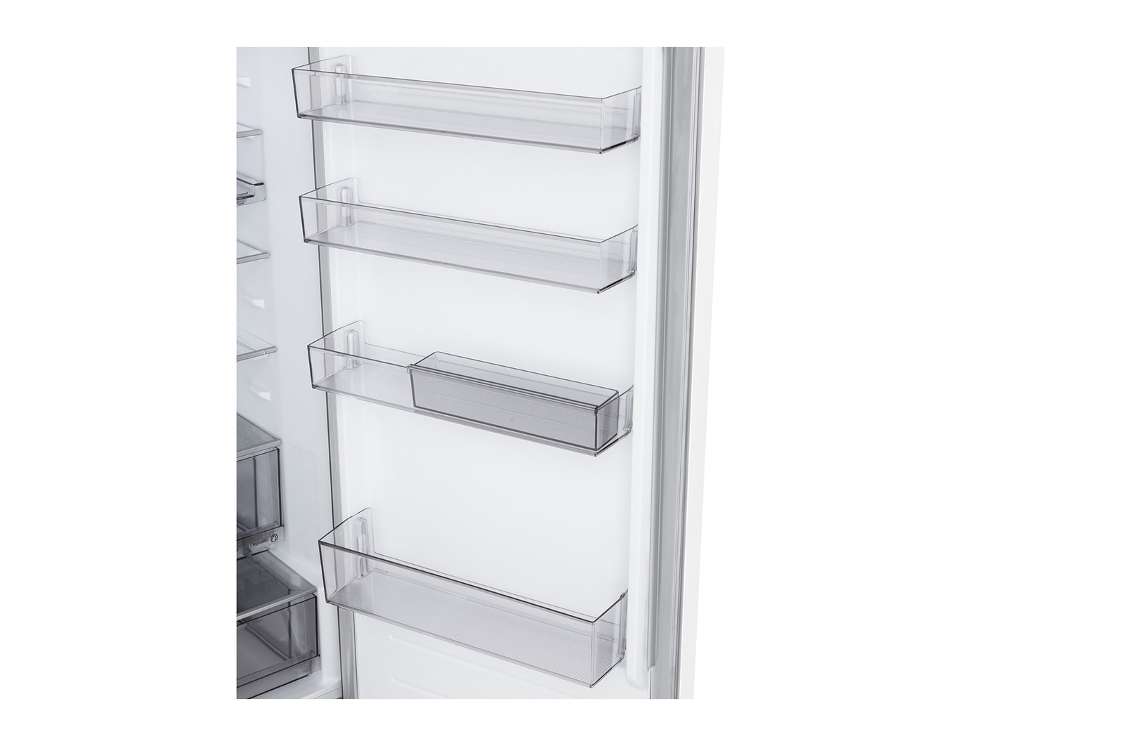 2.03M 375L Kombinerad kyl/frys(Vit) - Energiklass C, Door Cooling+™ och Smart Diagnosis™ med Wi-Fi