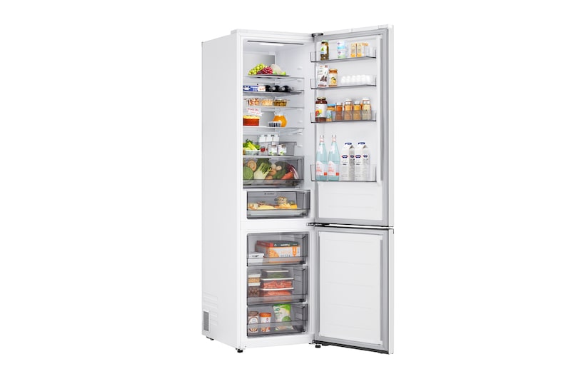 2.03M 375L Kombinerad kyl/frys(Vit) - Energiklass C, Door Cooling+™ och Smart Diagnosis™ med Wi-Fi