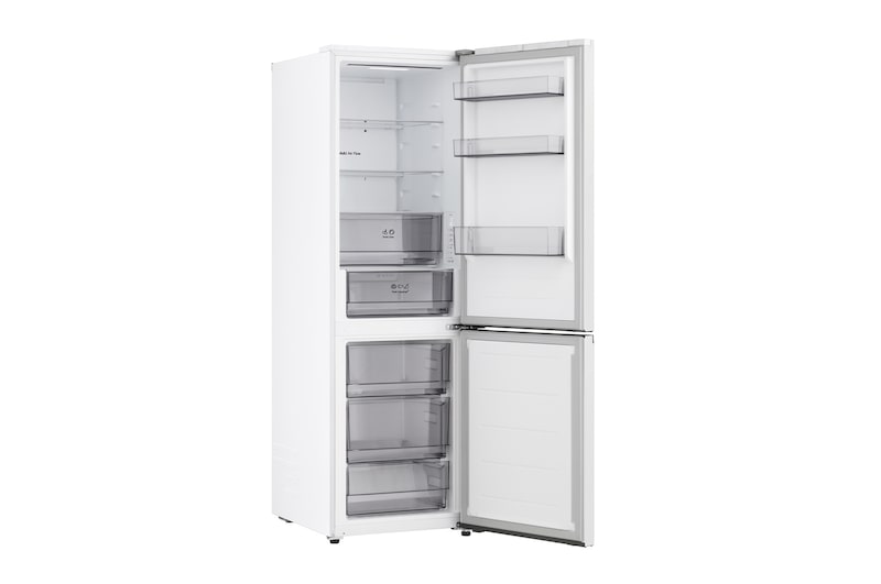 375L Bottom Freezer Refrigerator Prime Silver