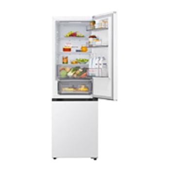 375L Bottom Freezer Refrigerator Prime Silver
