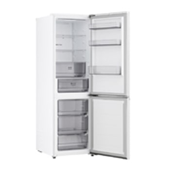 375L Bottom Freezer Refrigerator Prime Silver