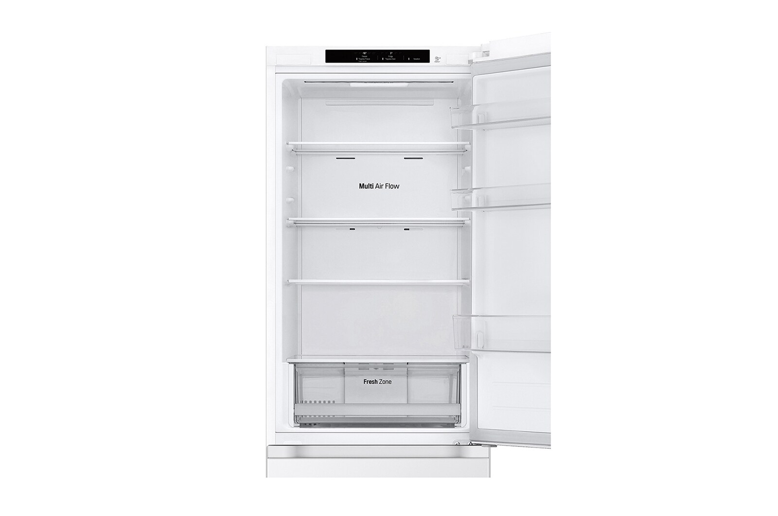 front door open view