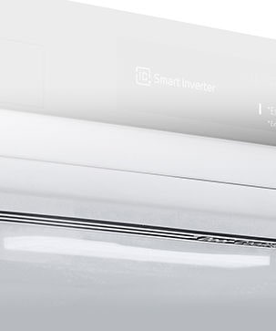 Närbild av Soft LED-belysning, som effektivt fördelar ljuset i hela kylskåpet.