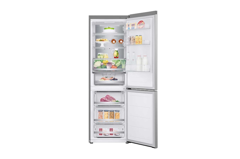 front open with food stored