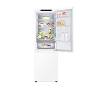 front top door open with food stored