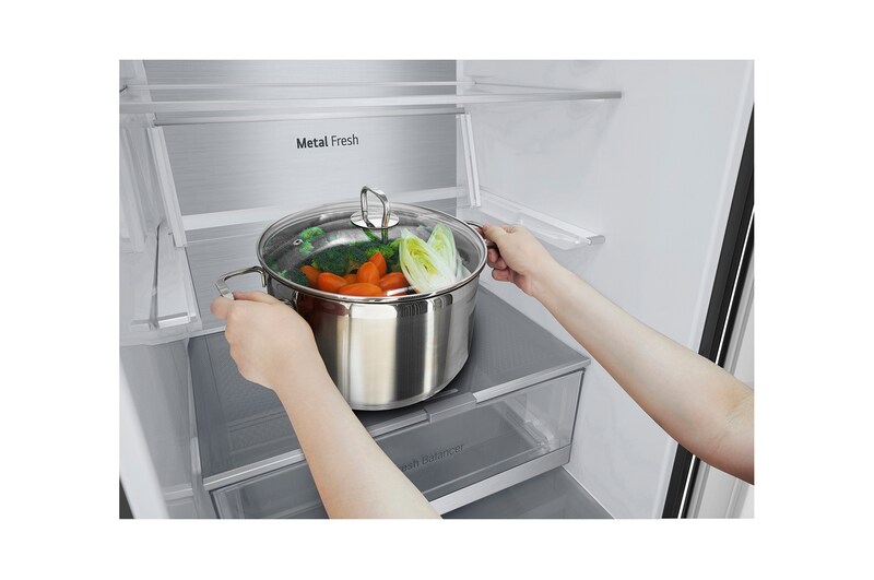 Right side view and cover open